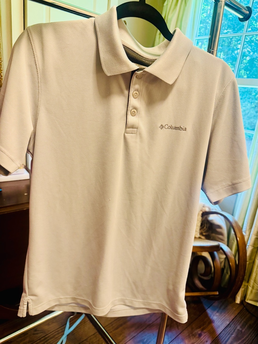 Columbia Men's Polo Shirt - Beige